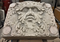 Transferring sketch onto a fine grained limestone